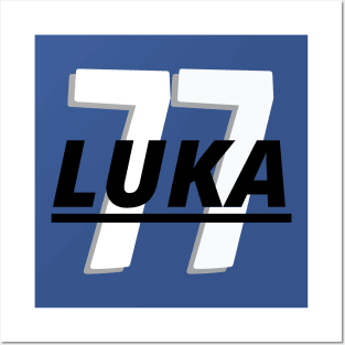 LUKA 77- Dallas Mavs T-shirt/tanks Posters and Art